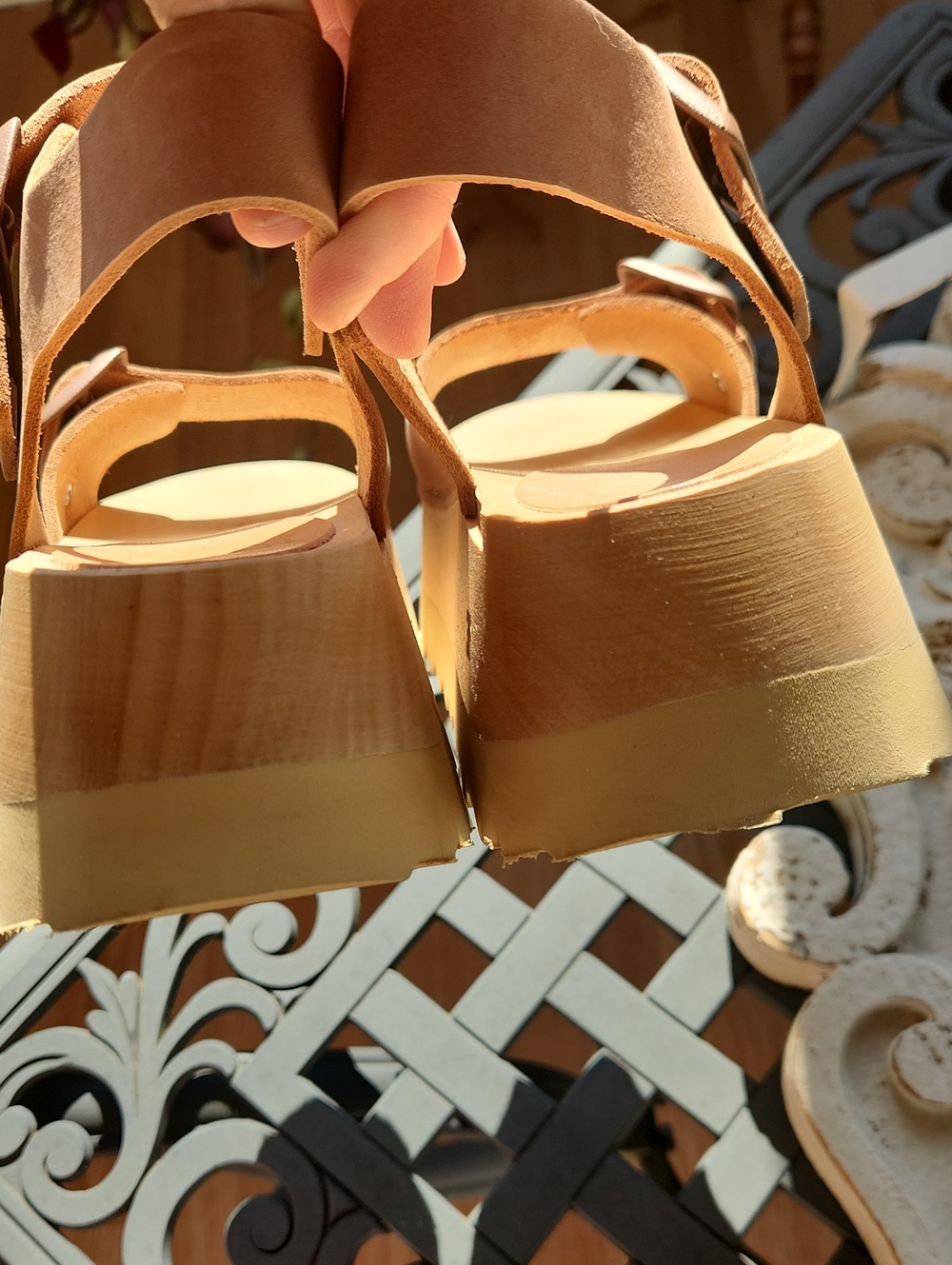 EUC Bryr Clay Sienna? Chonk Gigi Sandal SZ 6 - Picture 4 of 5
